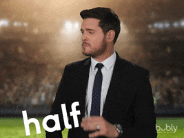 michael buble halftime GIF by bubly