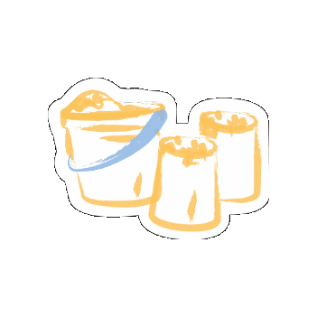 Summer Beach Sticker by Biolane