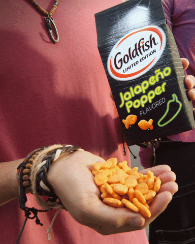 Snacking Limited Edition GIF by Goldfish