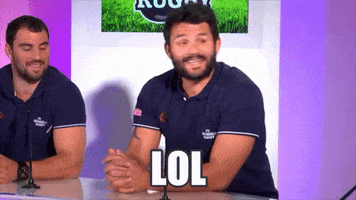 laugh lol GIF by FCG Rugby