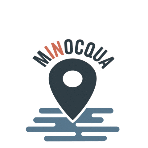 Wisconsin Wi Sticker by Let's Minocqua