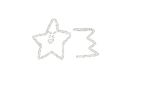 Star Meteor Sticker