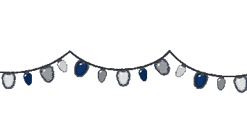 Christmas Lights Sticker by Christopher Newport University