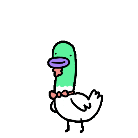 Duck Spit Sticker