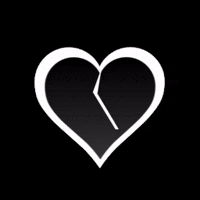 Black Broken Heart GIF - Black Heart Heart Broken Heart - Discover