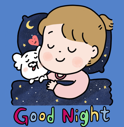 Good Night Dog GIF by 大姚Dayao