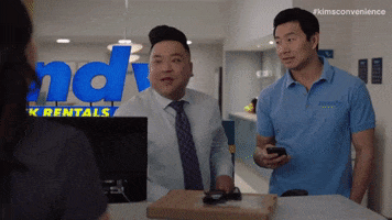 Kissing In Love GIF by Kim's Convenience