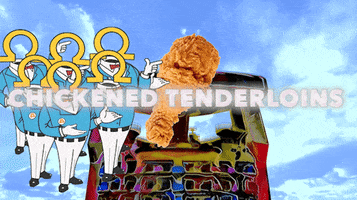 Chicken Tenders Food GIF by Meow Wolf