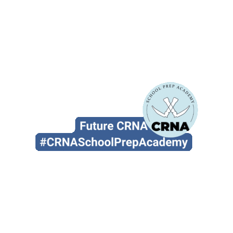 Srna Sticker by CRNA School Prep Academy