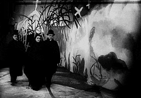 the cabinet of dr. caligari funeral GIF by Maudit