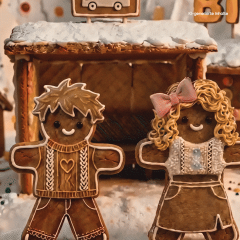 Gingerbread Love GIF by BILLA