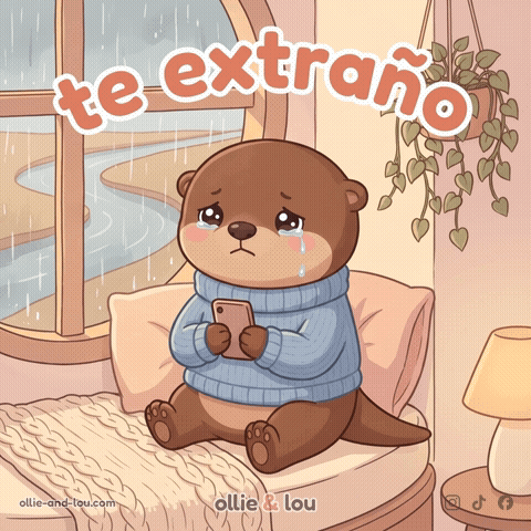 Miss U Te Amo GIF by Ollie & Lou