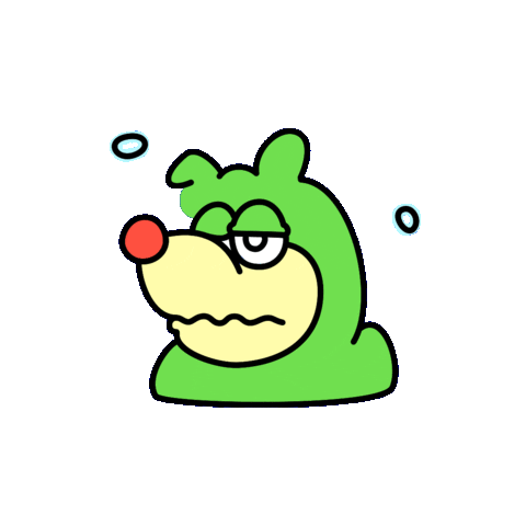 Sleepy Good Night Sticker