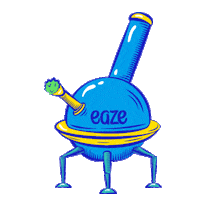 Cannabis Ganja Sticker by EAZE