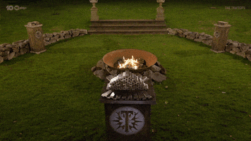 Prize Firepit GIF by The Traitors Australia