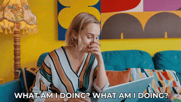 What Am I Doing GIF by HannahWitton