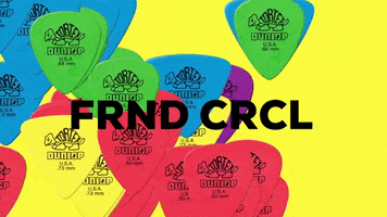 FRNDCRCL picks guitar pick frnd crcl frnd crcl loose cannon GIF