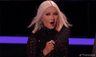 Excited The Voice GIF