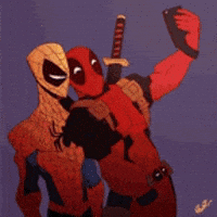 Spider-Man Selfie GIF