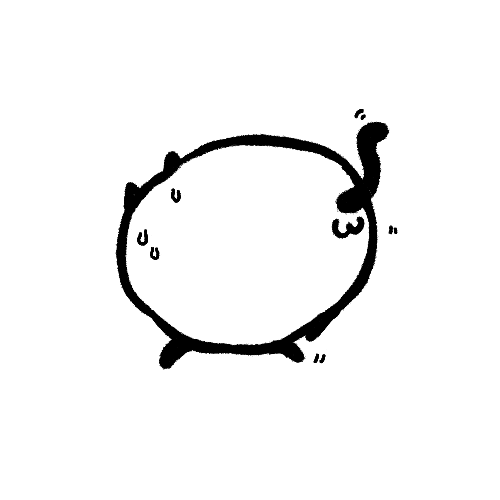 Ball Run Away Sticker