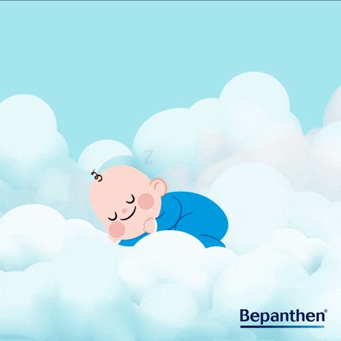 BepanthenMY baby sleep clouds protection GIF