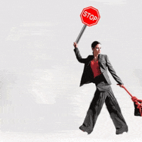 Stop Sign GIF by Hacker Noon