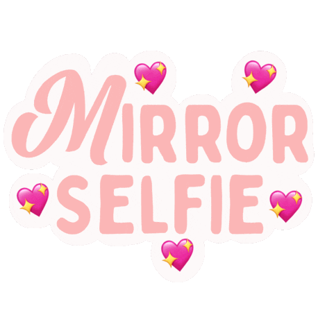 Mirror Selfie Sticker by Mandala Cases