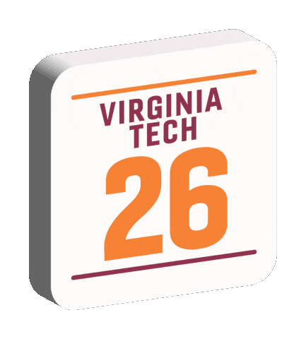 Virginia Tech Hokies Sticker by Virginia Tech Undergraduate Admissions