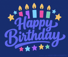 Happy Birthday GIF by Heather Roberts