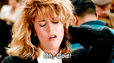 Meg Ryan Orgasm Face GIF - Find & Share on GIPHY
