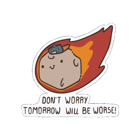 Meteor Sticker