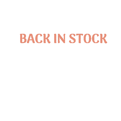 Backinstock Sticker by PRETZ CLOTHES