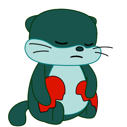 Love You Kiss Sticker by Odd Otties