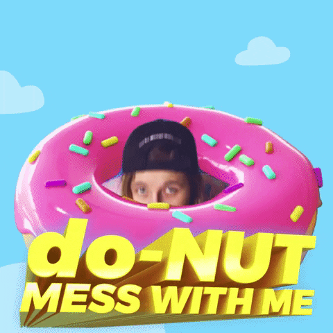 Donut Do Not GIF by GIPHY Studios 2021