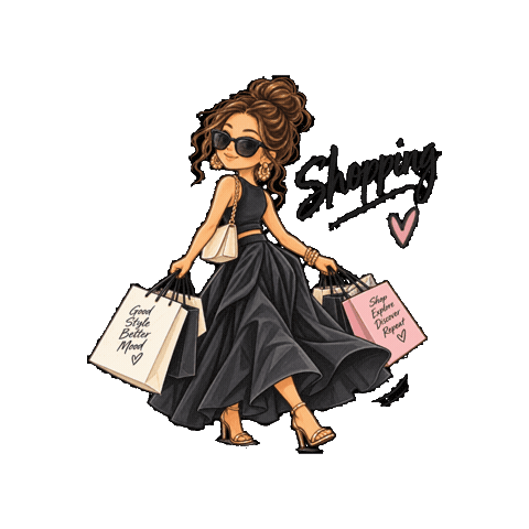 Fashion Shopping Sticker