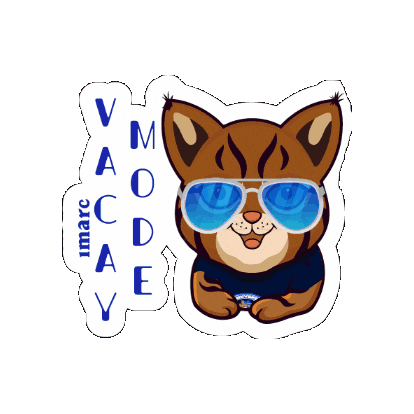 Vacay Lynx Sticker by IMARC HERMOSILLO