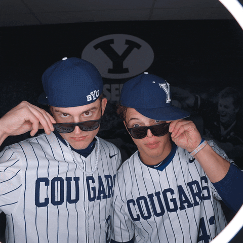 Sport Baseball GIF by BYU Cougars