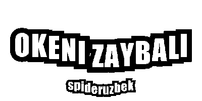 Spideruzbek Sticker