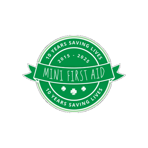 First Aid Birthday Sticker by Kate Ball