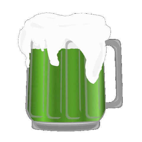 Saint Patrick Cheers Sticker