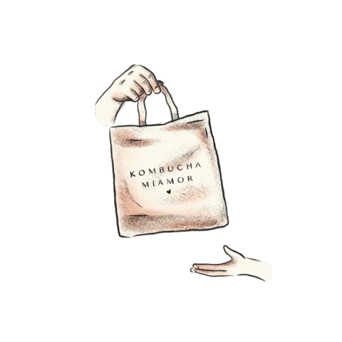 Kombucha Sticker by Beto THOI