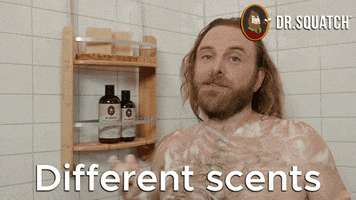 Fragrance Scent GIF by DrSquatchSoapCo