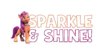 Sparkle Be Yourself Sticker by My Little Pony