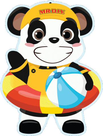 Panda Sticker by MR. DIY