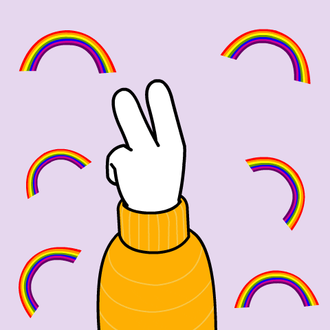 Love Is Love Rainbow GIF by BoDoggos
