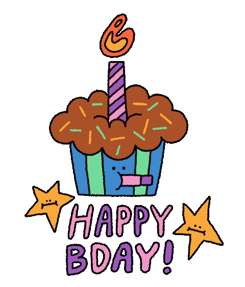 Happy Birthday Sticker