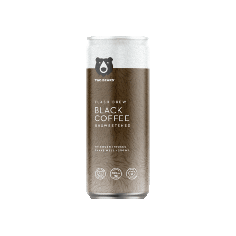 Plant Based Coffee Sticker by @twobearscoffee