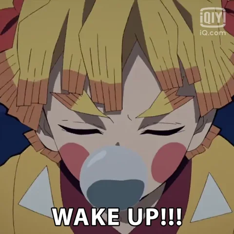 Wake Up Sleeping GIF