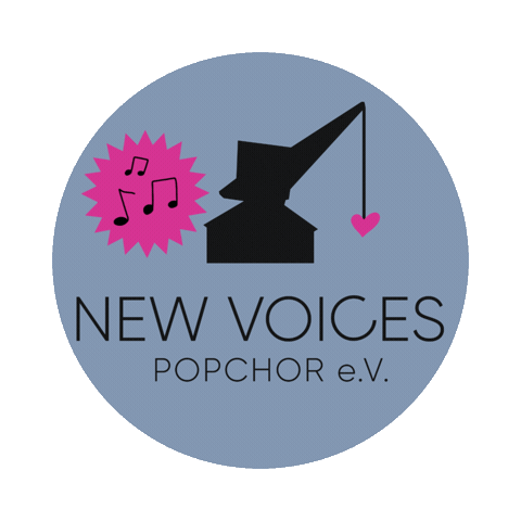 Choir Singing Sticker by newvoiceslg