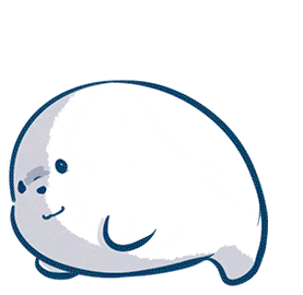 Sad Seal Sticker
